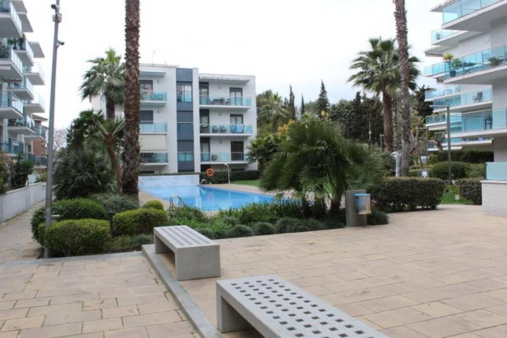 Apartamento Apartamento Con Piscina Lloret de Mar Exterior foto