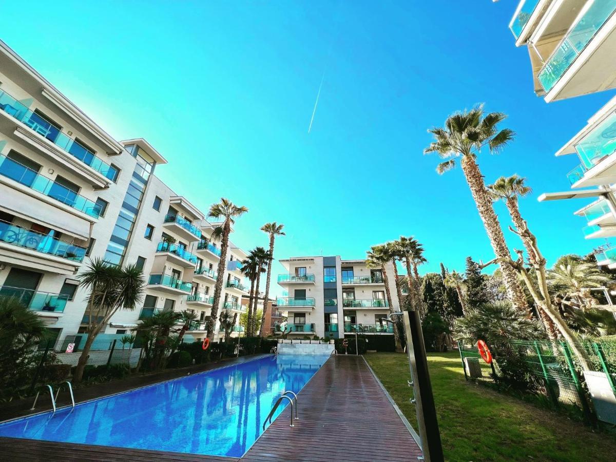 Apartamento Apartamento Con Piscina Lloret de Mar Exterior foto